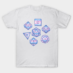 Trans Rights Dice Set T-Shirt